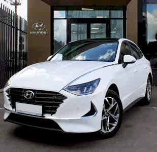 Hyundai Sonata New Белый