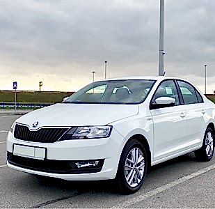 Skoda Rapid Белый
