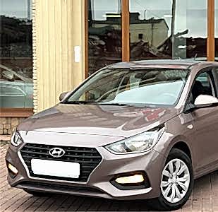 Hyundai Solaris 2018 Коричневый  2018 года