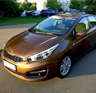 Kia Ceed Коричневый