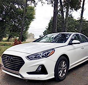 Hyundai Sonata Белый