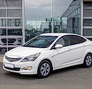 Hyundai Solaris Белый Hyundai Solaris Белый