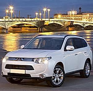 Mitsubishi Outlander Белый Mitsubishi Outlander Белый