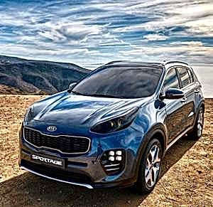 Kia QLE (Sportage) Синий Kia QLE (Sportage) Синий